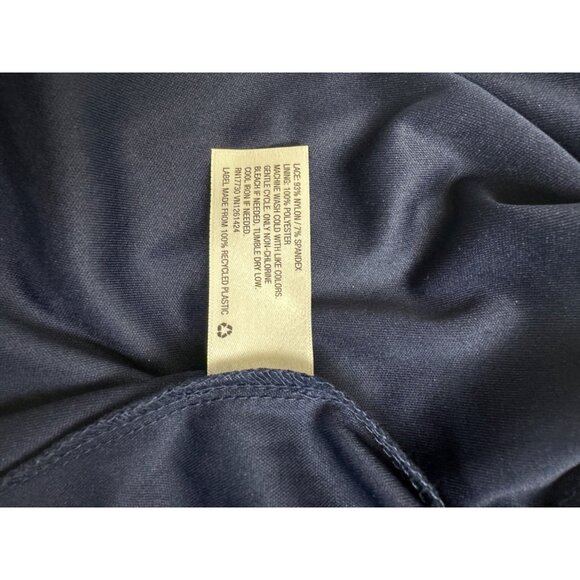 Xhilaration Size XS Girls Chest 15" Short Sleeve Dess Lacey Design Open Back - Picture 10 of 10